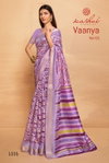 Vaanya Vol 1 By Kashvi Crystal Dobby Printed Sarees Wholesale Market In Surat With Price